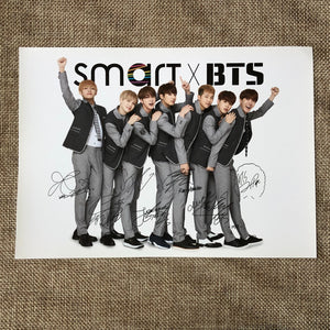 BTS GROUP #8 [BTS X Smart Uniform Promotional] Official Photo / New, Rare / Gift