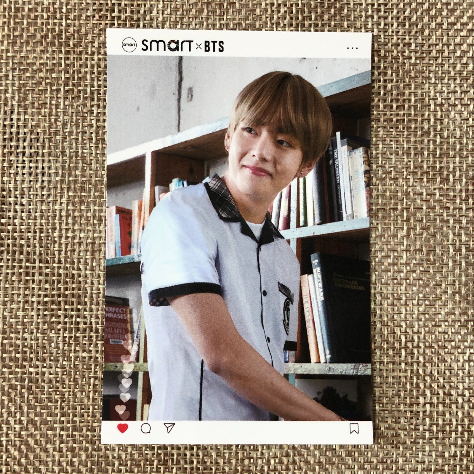 BTS V #2 [ BTS X Smart Uniform ] Official Photocard / New, Rare / Gift