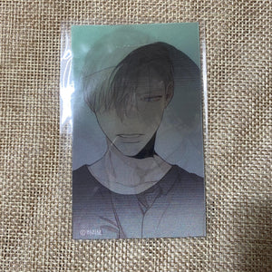 At the End of the Road / Korean Webtoon BL Official Lenticular Photocard / Gift