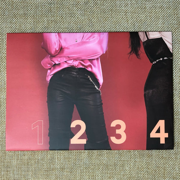 RED VELVET GROUP #2 [2018 Season's Greetings] Official Folded Poster / Gift