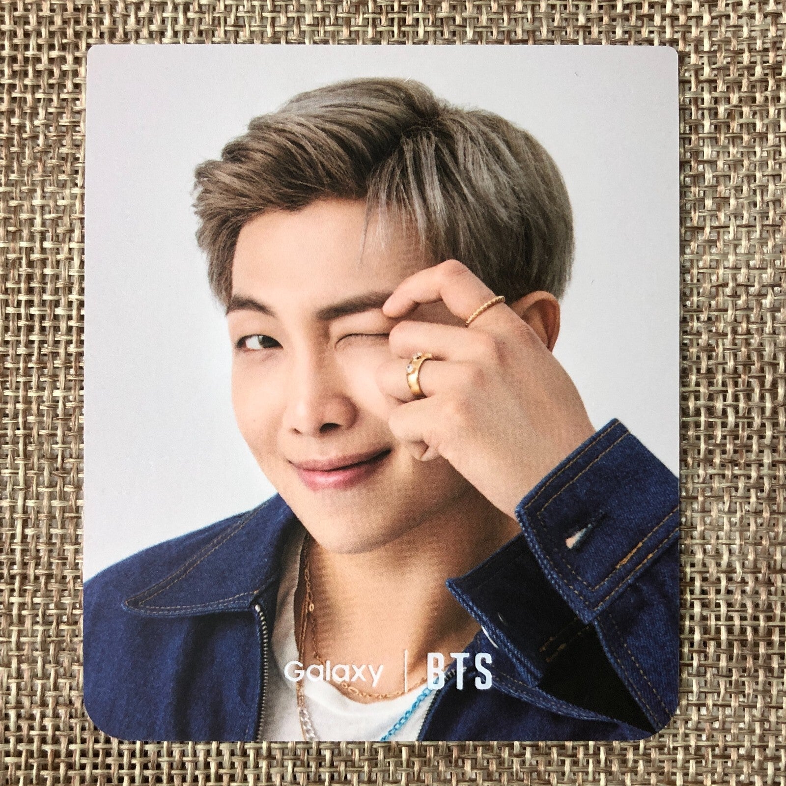 BTS RM [ Samsung Galaxy Z 3 Flip ] Official Photocard, Limited / New / Gift
