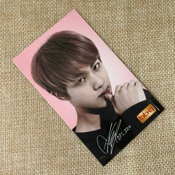 BTS JIN #1 [ BBQ ] Official PhotoCard / New / Gift