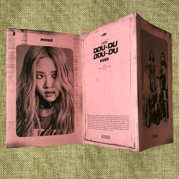 BLACKPINK GROUP [ Kill This Love ] Official Accordion Lyrics Book / New / Gift