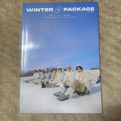 BTS GROUP [ Winter Package 2021 ] Official Photobook Only / New, Rare / Gift