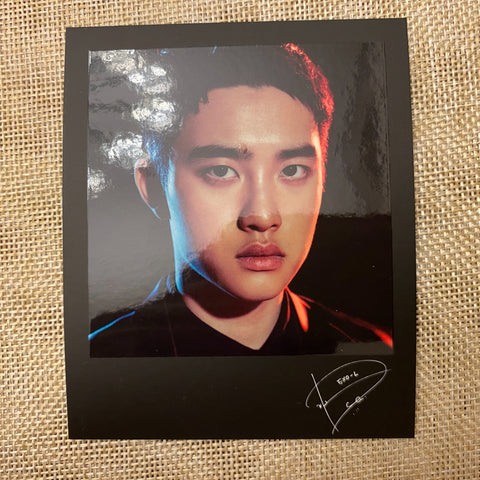 EXO D.O [ Exo Planet #3 The EXOrDIUM ] Official Polaroid Photocard / New / Gift