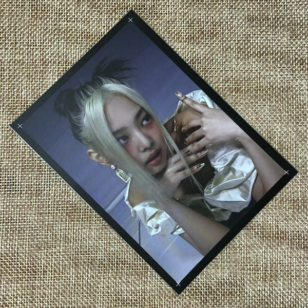 BLACKPINK JENNIE [How You Like That] Official Postcard, Special Ed. / New / Gift