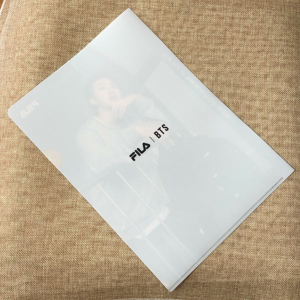 BTS RM [ FILA PROJECT 7 ] Official Clear File Holder / New / Gift