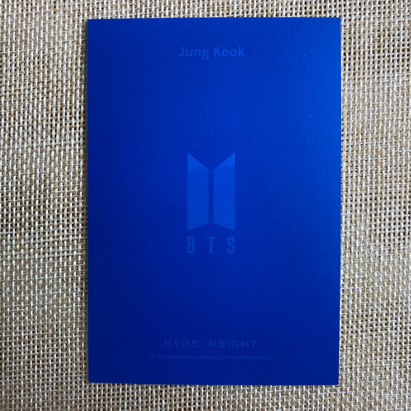 BTS JUNGKOOK [ HYBE INSIGHT ] Official Photocard / New, Rare / Gift