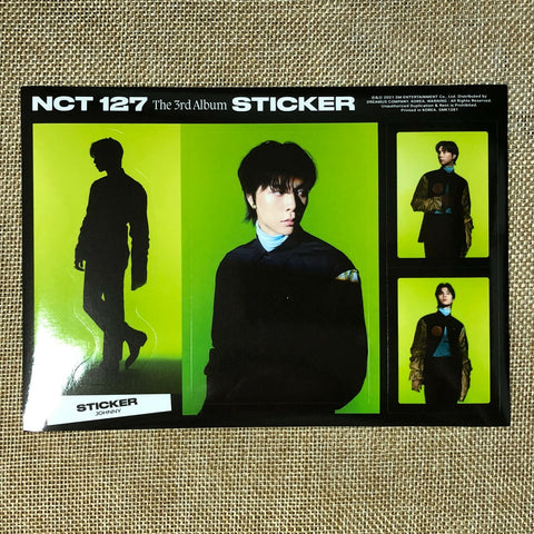 NCT 127 JOHNNY [ STICKER ] Official Sticker, STICKY Ver. / New / Gift