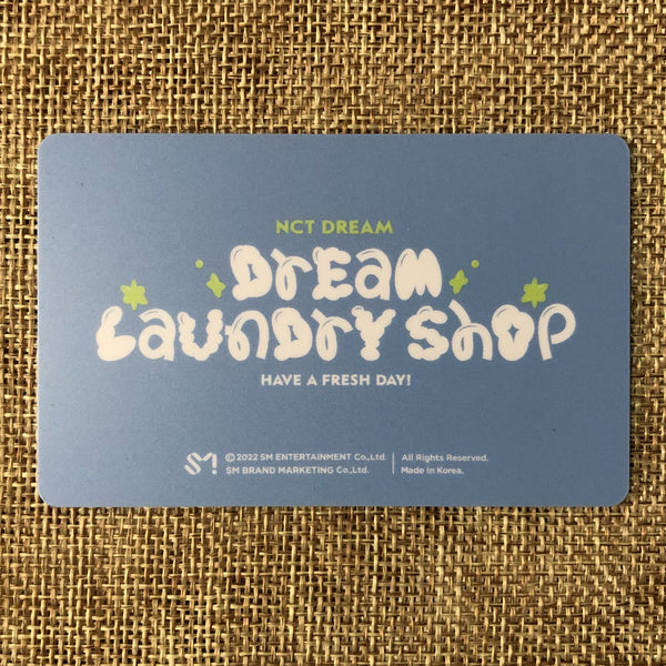 NCT Dream JISUNG [DREAM LAUNDRY SHOP MD] Official Membership Photocard / Gift