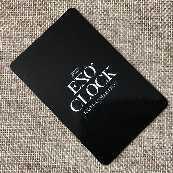 EXO XIUMIN [ 2023 Fan Meeting EXO' Clock ] Official Photocard / New / Gift