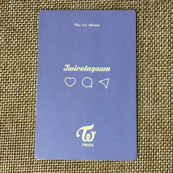 TWICE TZUYU [ Twicetagram ] Official Photocard, 1st Album / New / Gift