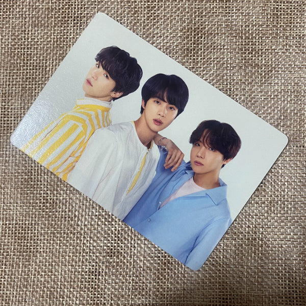 BTS SUGA JIN J-HOPE Unit 7/12 [Love Yourself Tour] Official Mini Photocard /+G