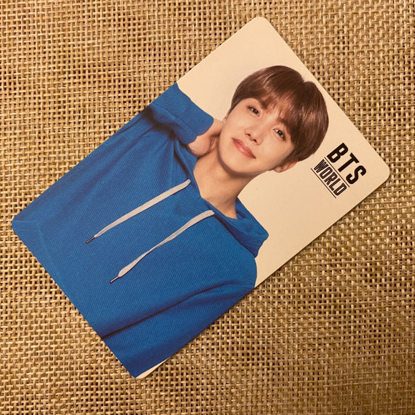 BTS J-HOPE [ World OST ] Official Photocard, Double Sided / New, Rare / Gift