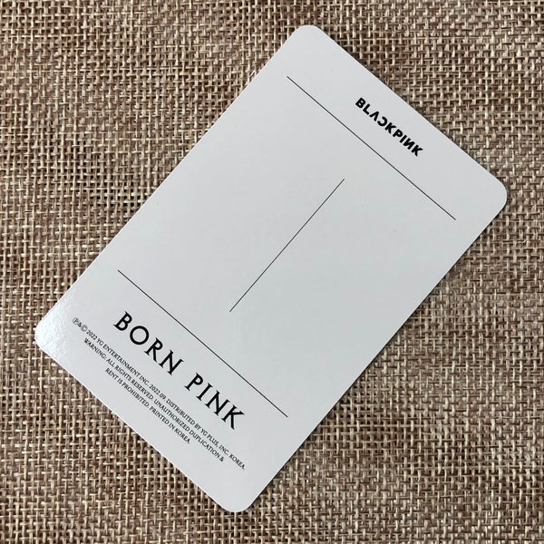 BLACKPINK ROSE [ Born Pink Gray Ver. ] Official Photocard / New / Gift
