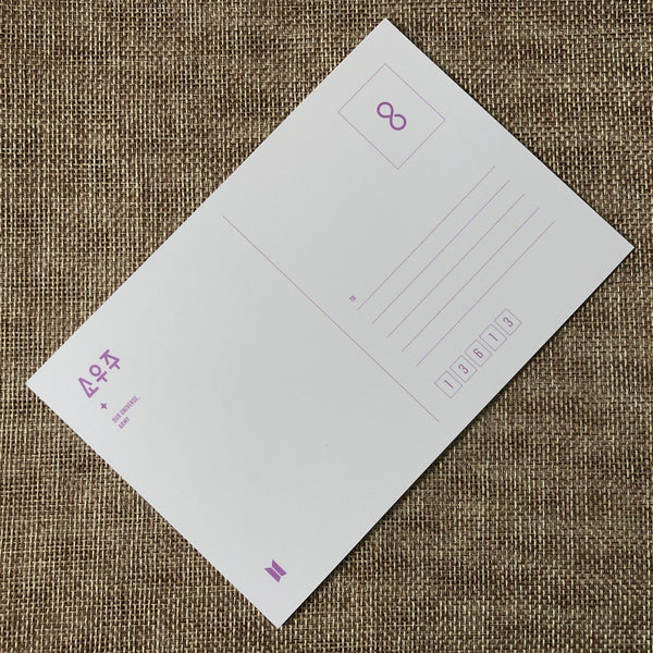 BTS JIN [ 2021 Muster SOWOOZOO ] Official Hologram Postcard / New / Gift