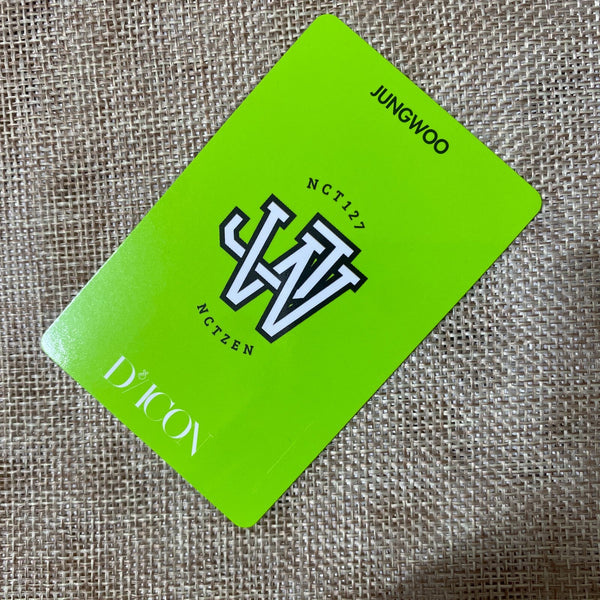 NCT 127 JUNGWOO #10 [2019 Dicon 101 Custom Book] Official Photocard / New / Gift