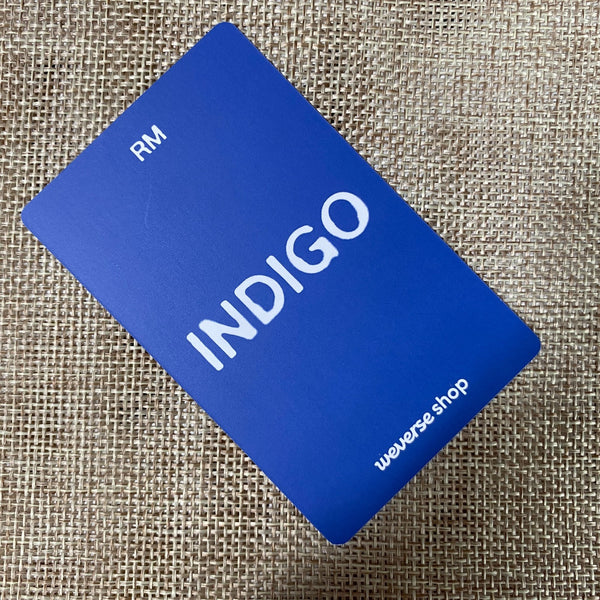 BTS RM [ Indigo Book Ed. Official Photocard ] Japan POB Weverse / New,Rare /+GFT
