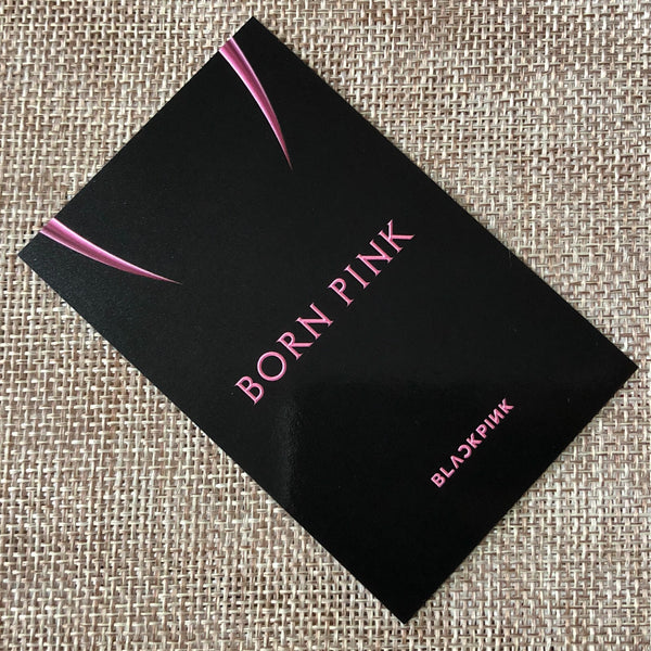 BLACKPINK LISA #4 [ Born Pink ] Official Photocard, Ktown4U POB / New / Gift