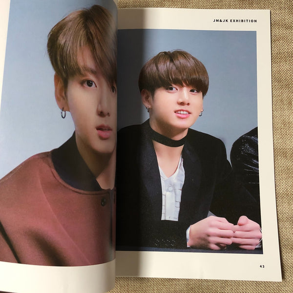 BTS JUNGKOOK JIMIN [ 2017 MESMERIZE Exhibition ] Photobook / New, Rare / Gift