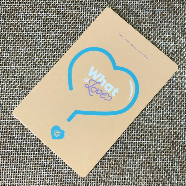 TWICE MINA [ What is Love Pre-Order ] Official Photocard, 5th Mini / New / Gift
