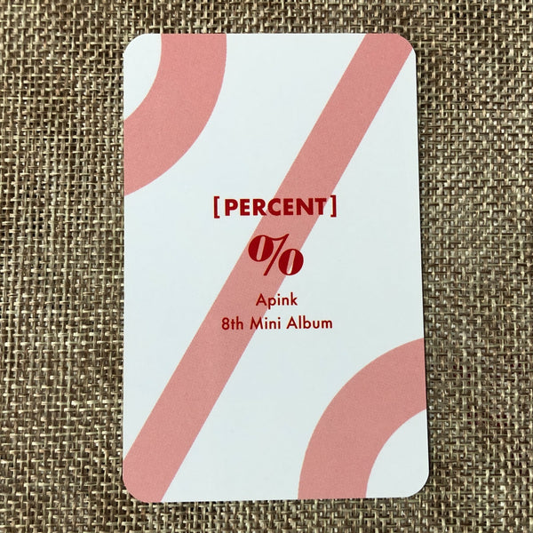 APINK NAMJOO #2 [ Percent % ] Pre Order Benefit Official photocard / New / Gift