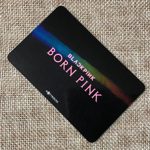 BLACKPINK LISA [ Born Pink ] Official Photocard, HOTTRACKS / New / Gift