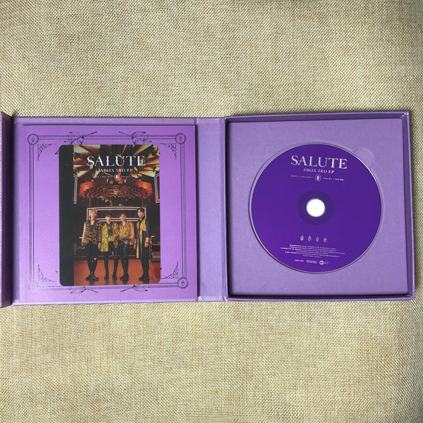 AB6IX [ SALUTE ] 3rd Album Loyal Ver. / CD+ Photobook + Memo Board, NO PC / New