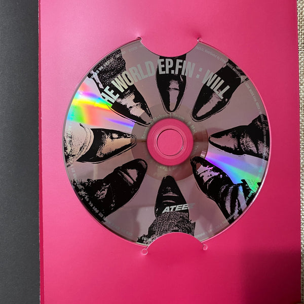 ATEEZ #2 [The World EP.FIN: WILL] Signed Promo Album / Autographed Message Set /
