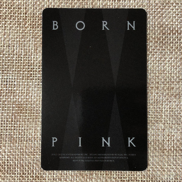 BLACKPINK JENNIE #2 [ Born Pink ] Official Photocard, Digipack Ver. / New / Gift