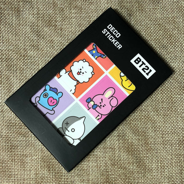 BTS [ BT21 ] Official Deco Sticker Set (31 Sheets) / New / Gift