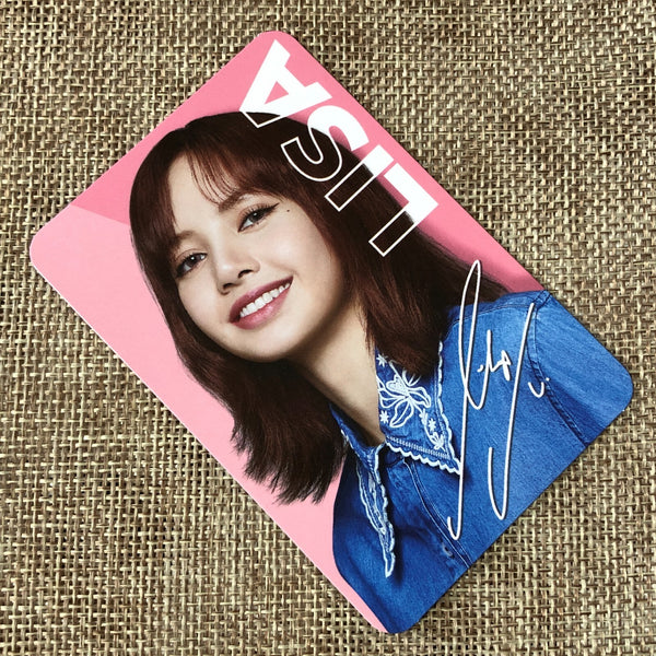 BLACKPINK LISA #2 [ OREO X BLACKPINK ] Official Limited Photocard / New / Gift
