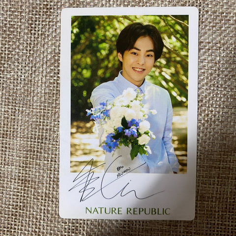 EXO XIUMIN #3 [ Nature Republic ] Official Limited Photocard / New, Rare / Gift