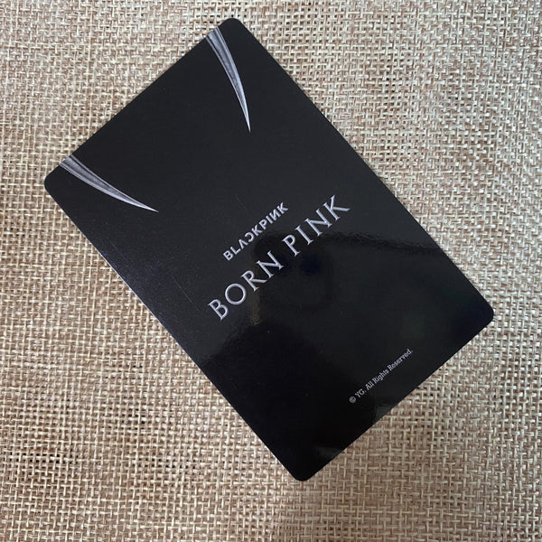 BLACKPINK JISOO #4 [Born Pink] Official Photocard, YG Select POB / New, Rare /+G