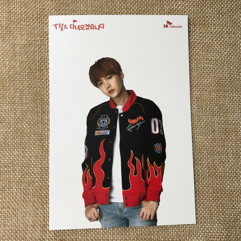 BTS SUGA [ SKT ] Official Postcard Photocard Limited / New, Rare / Gift