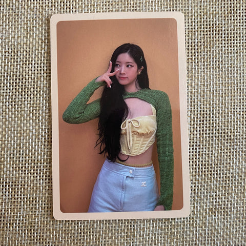 TWICE DAHYUN [ Between 1&2 12 POB Preorder Official Photocard ] Archive New /+G