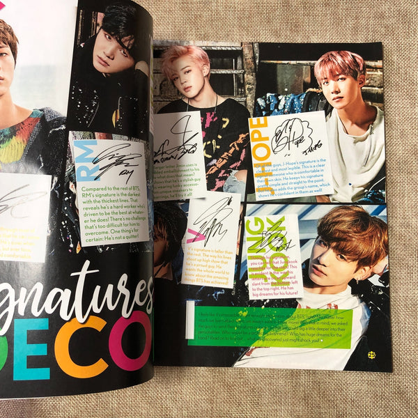 BTS [J-14 Presents: BTS Backstage Pass Fall 2018] Official Magazine / Rare /+G