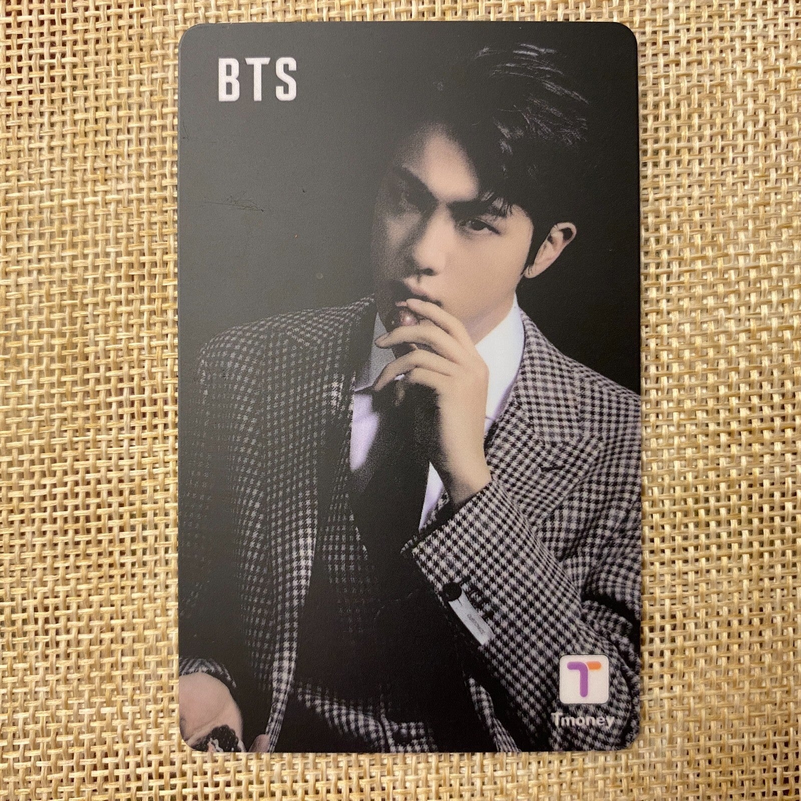BTS JIN [ 2020 CU T-Money Transportation ] Official Photocard / New, Rare / Gift