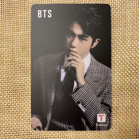 BTS JIN [ 2020 CU T-Money Transportation ] Official Photocard / New, Rare / Gift