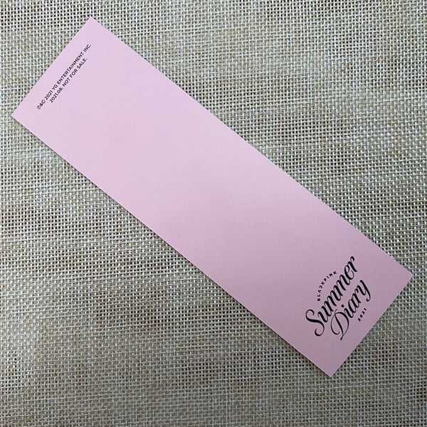 BLACKPINK JISOO LISA [2021 Summer Diary] Official 4cut Photo Photocard / Gift