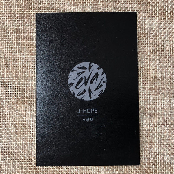 BTS J-HOPE 4/8 [The Wings Tour 2017 Live Trilogy] Official Mini Photocard / Gift