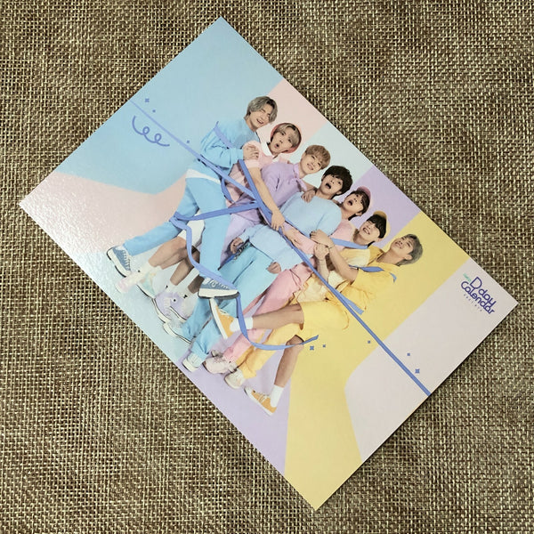 BTS GROUP #2 [FESTA D-Day Calendar 8th Anniversary] Official Postcard / Gift