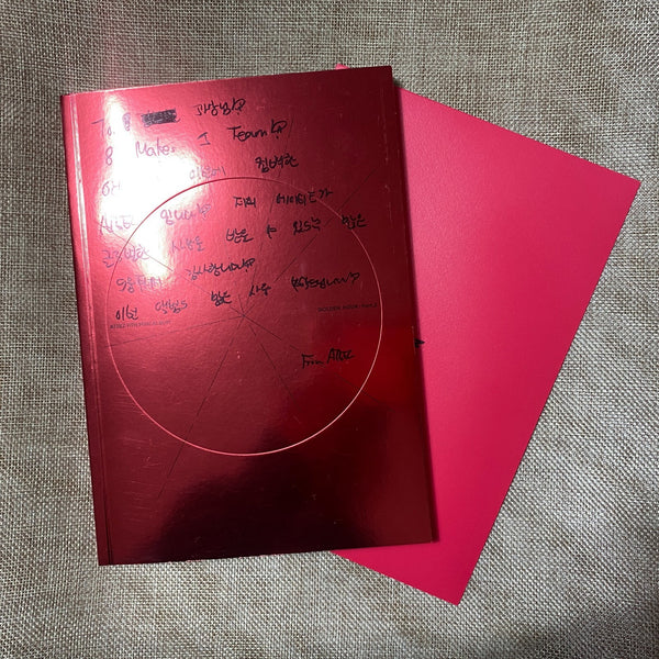 ATEEZ [Golden Hour Part. 2] All Member Signed Promo Album, Message Full Set /+G