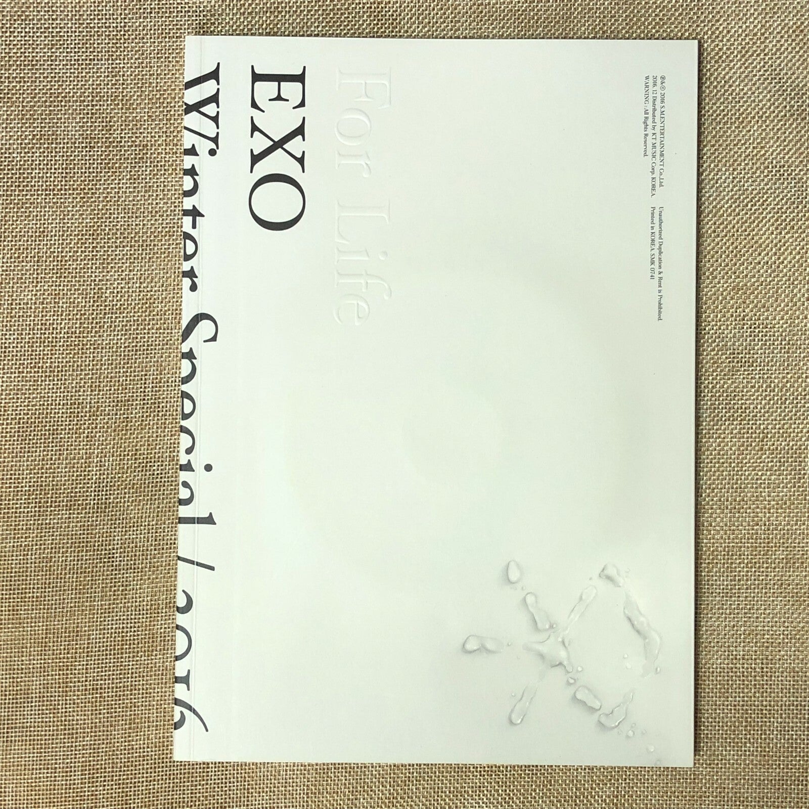 EXO [ Winter Special 2016 ] Official Album, 2 CD+Photobook / New / Gift