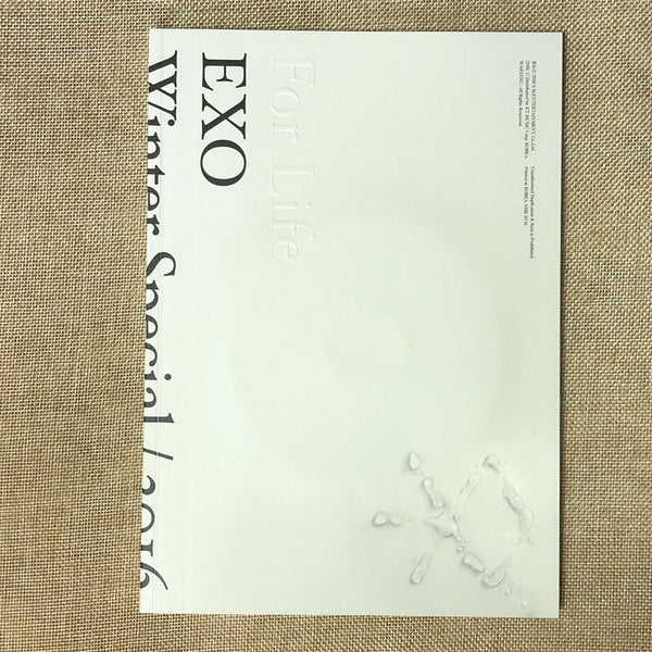 EXO [ Winter Special 2016 ] Official Album, 2 CD+Photobook / New / Gift