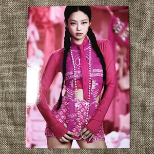BLACKPINK JENNIE [Born Pink] Official Large Postcard, Box Set Ver. / New / Gift