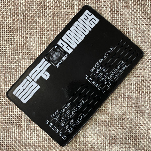 NCT 127 GROUP [ BADDIES ] Official Photocard, SMC Ver. / New / Gift