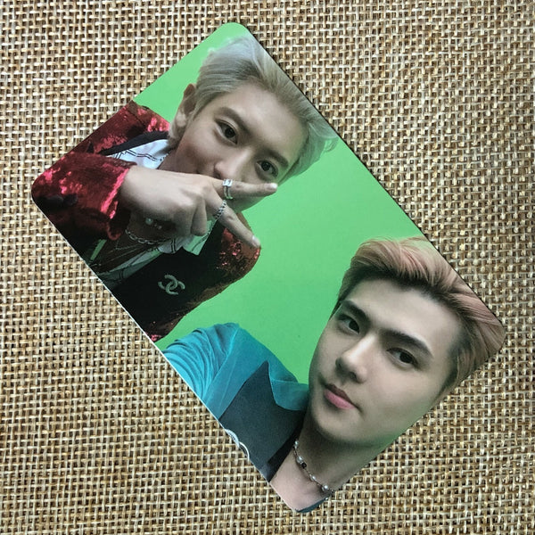 EXO SC SEHUN CHANYEOL [1 Billion Views] Official Photocard, 1st Album / Gift