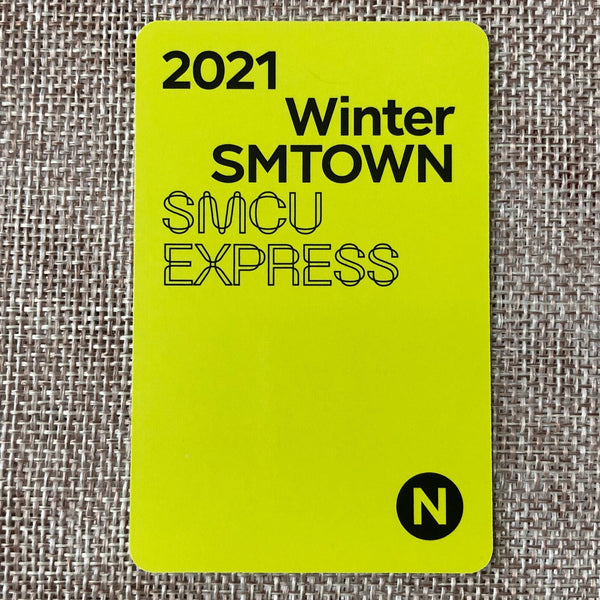 NCT 127 XIAOJUN [2021 Winter SMTOWN SMCU EXPRESS] Official Photocard / Gift