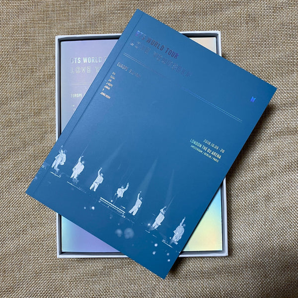 BTS [Love Yourself Europe] Official Blu-Ray + Photobook, 2 Disc / No PC / Gift